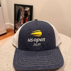 US Open 2021 Blue and White Cap